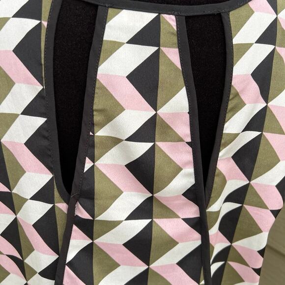 Renee C. Sleeveless tank top with geometric print, women's XL - Picture 6 of 10